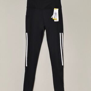 Adidas women’s‎ Black Tight Fit Leggings Small Jogging Running Gym NWT